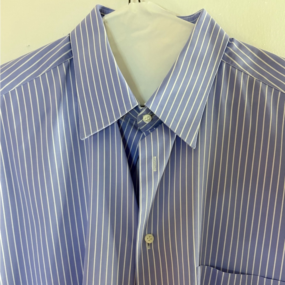 Ermenegildo Zegna Blue Dress Shirt